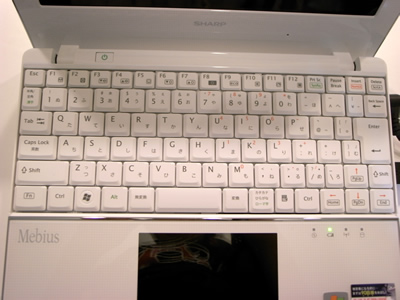 メビウスのキーボード