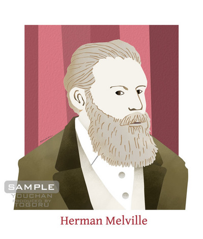 ハーマン・メルヴィル　肖像